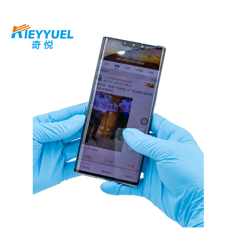 Nitrylowe rękawice egzaminacyjne