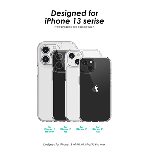 Przezroczysty, odporny na upadki futerał na telefon z TPU;